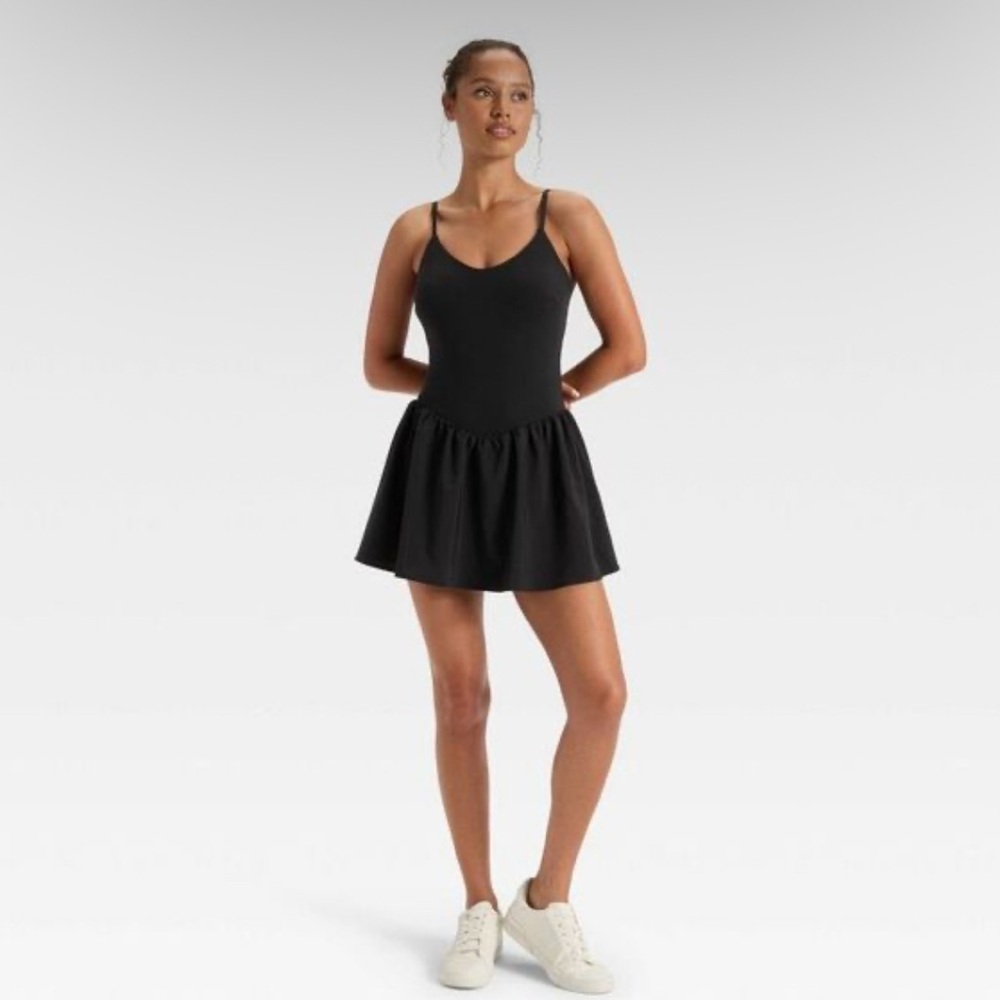 JoyLab Black Activewear Dress